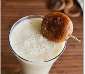 Anjeer Milk Shake-