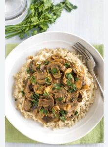 Mushroom Stroganoff Recipe-