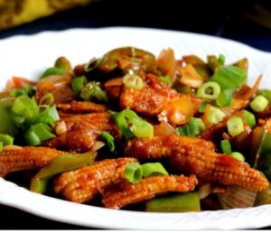 Chilli Baby Corn Recipe-