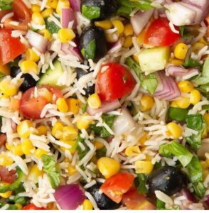 Healthy Brown Rice Salad -