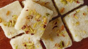 Nariyal Barfi Recipe-