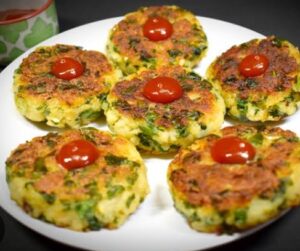 Palak Poha Cutlet Recipe