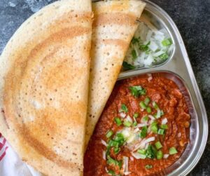 Yummy Pav bhaji Dosa
