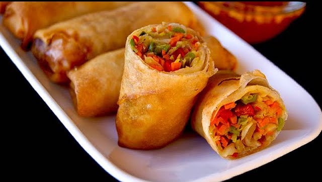 (Veg Spring Roll Recipe)