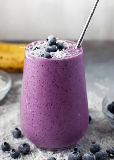 Blueberry Milkshake