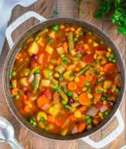 Mix Vegetable soup :