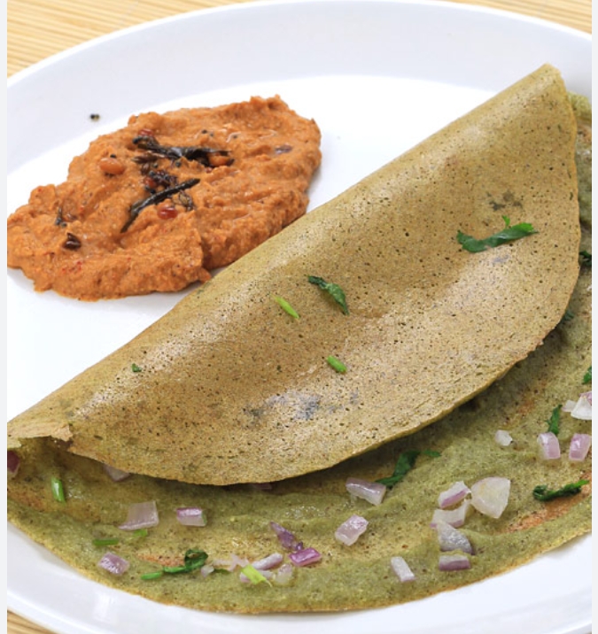 Delicious Moong Dal Dosa